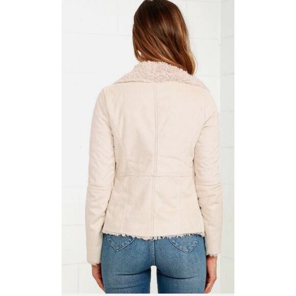 Anthropologie Others Follow Native Roots Sherpa Jacket Penny Lane Medium boho - Picture 3 of 11